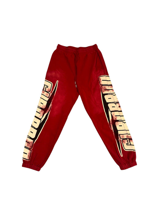Red University Sweats