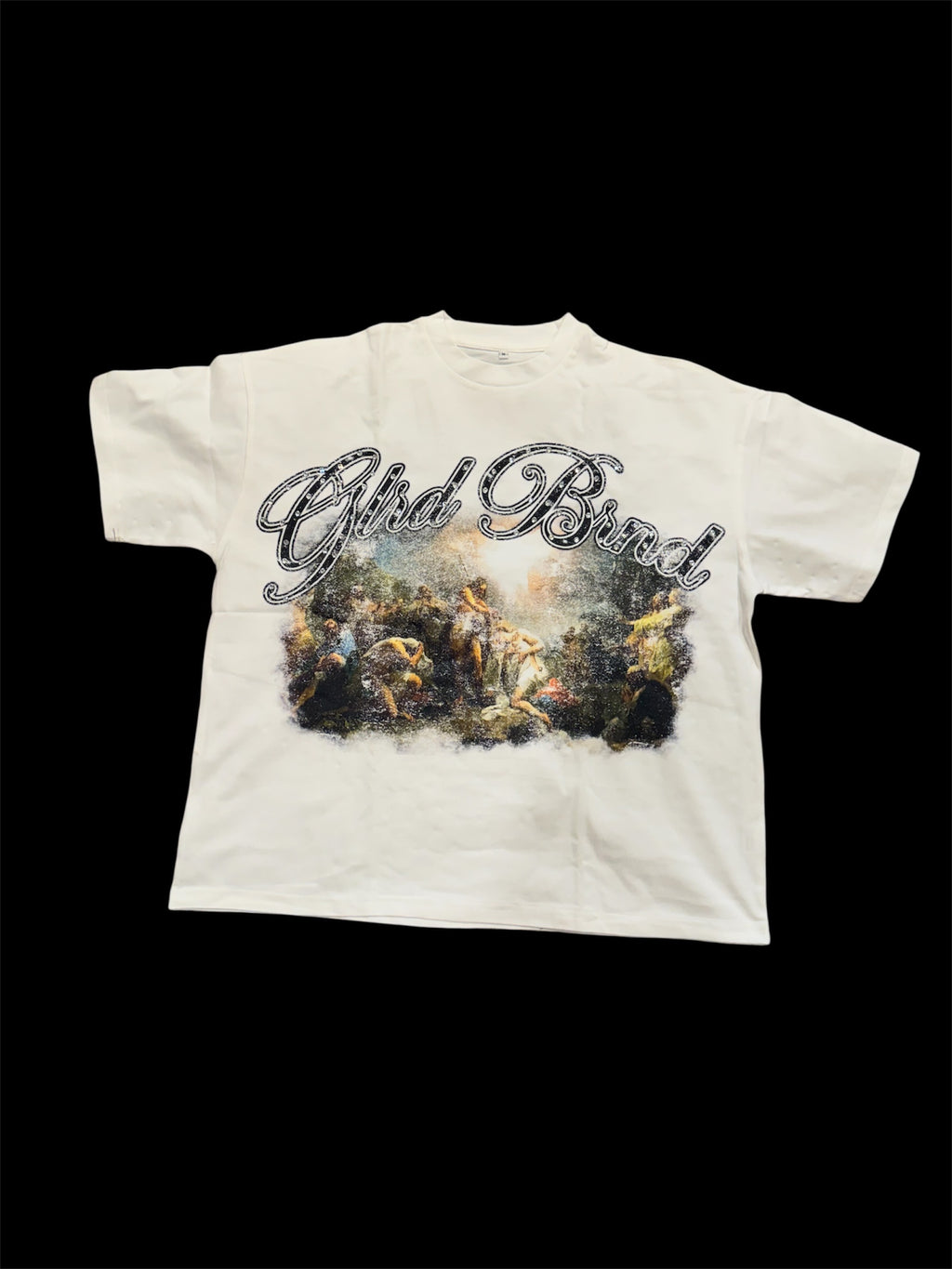 WHITE GRAPHIC TEE