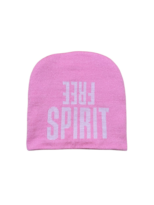 Pink Logo Beanie