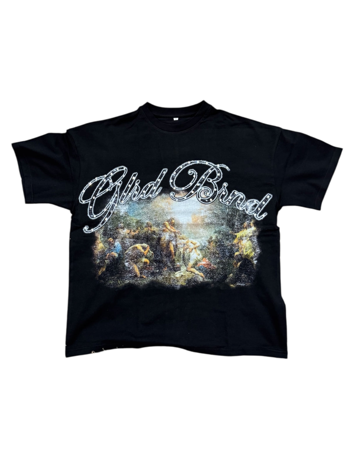 BLACK GRAPHIC TEE