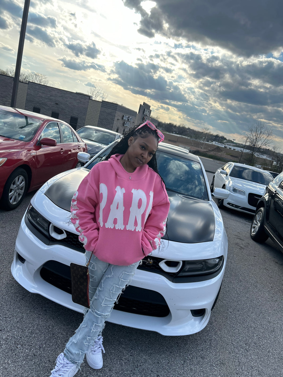 Pink “RARE” Hoodie