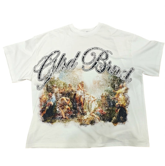 WHITE GRAPHIC TEE